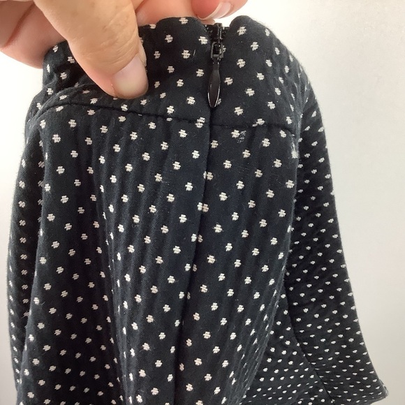 Talbots Chatham Ankle Black and White Polka Dot Pants - Picture 6 of 8